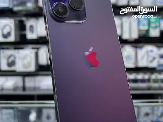 Used iPhone 14 Pro Max (128) GB ايفون 14 برو ماكس 128 جيجابايت مستعمل بحالة جيدة بطارية 86٪ /////