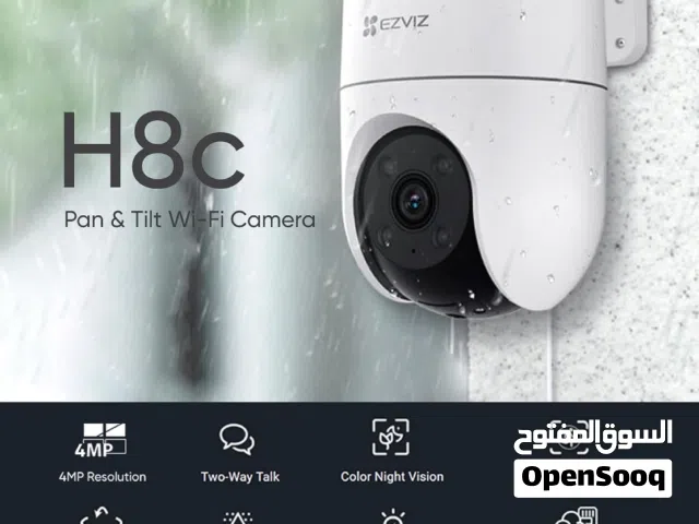 عرض كاميرات ويرلس ip خارجية متحركة وثابتة ملونة 24 ساعة وضوح 2K