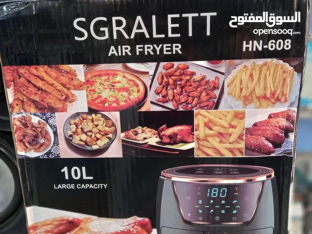 scarlett air fryer قلاية هواية 10 لتر و 8 برامج