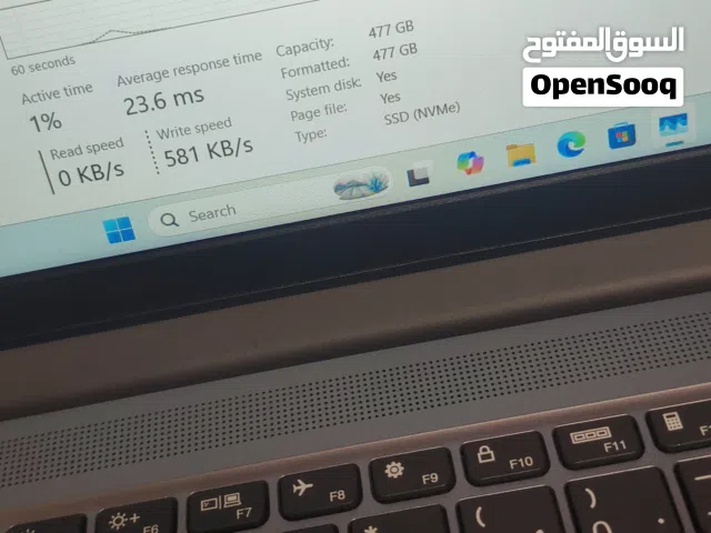 لاب توب لينوفو i5 جيل 12 بحاله الوكاله
