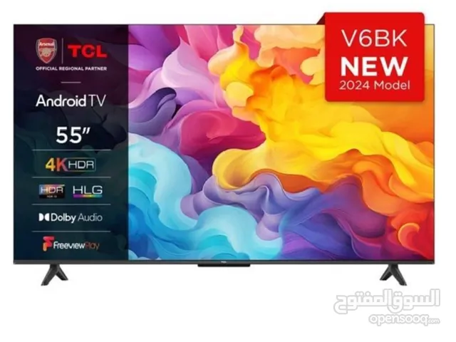 NEW LED TV – 55-inch 4K UHD تلفزيون TCL ذكي بشاشة 55 إنش، دقة 4K UHD (جديد)