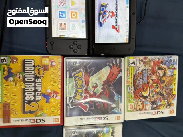 Nintendo 3DS XL blue edition -بحاله الوكاله اخت الجديدة مع اربع العاب كامله بعلبها