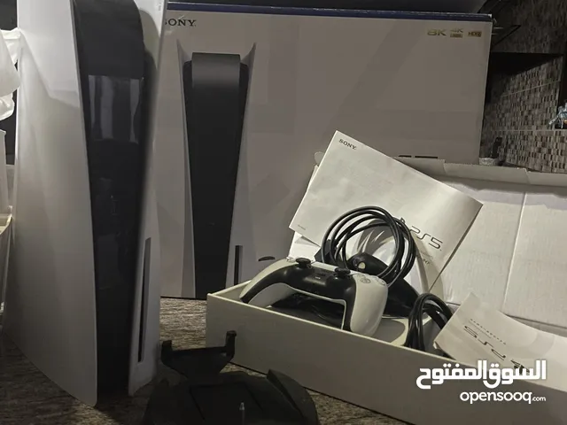 بلايستيشن 5 مع أيد اصلية شبة جديد