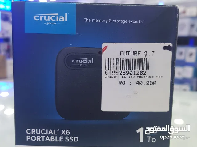 Crucial X6 portable SSD 1TB 800mb/s speed