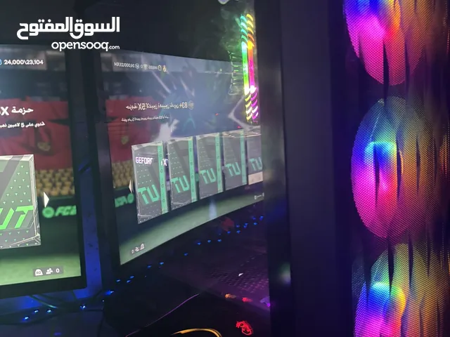 سيت اب كمبيوتر جيمنج مع كامل الملحقات الخاصة به للبيع خدمة التوصيل متوفرة قدس ضفة داخل البيع للمعنِ