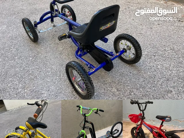 بسكليتات متنوعه وارد اجنبي بحاله ممتازه