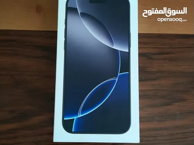 Iphone 16 pro max black titanium 256GB