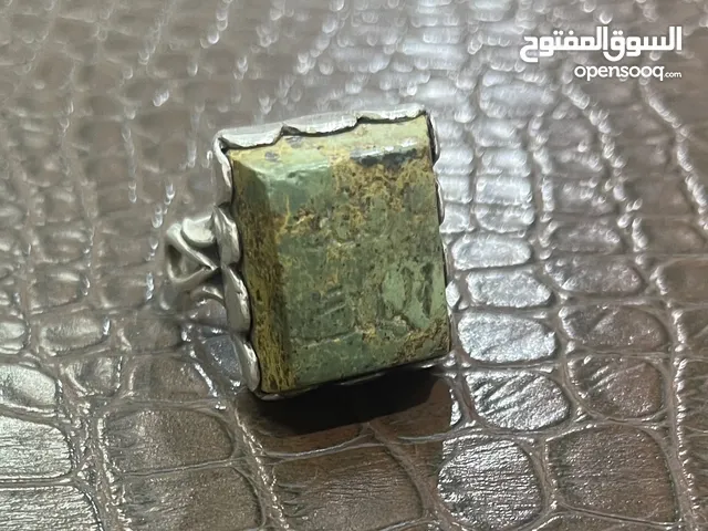 خاتم فيروز حسيني حجر قديم