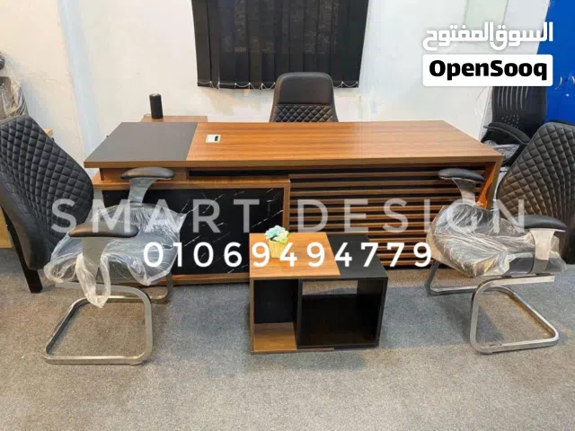 مكاتب مدير مكاتب موظفين خليات عمل وركستيشن كاونتر استقبال متاح جميع الاثاث المكتبي