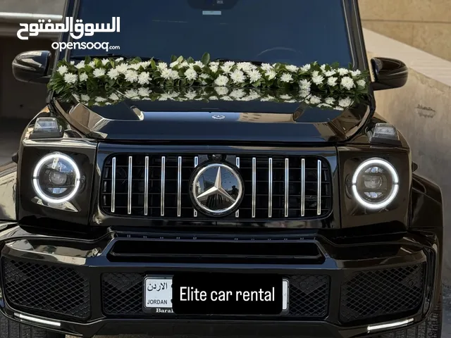 مرسيدس جي كلاس 2024 برابوس للايجار اعراس