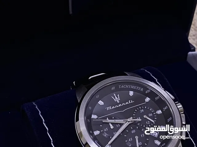 ساعه MASERATI Successo كوارتز جديده للبيع او البدل بما يناسب