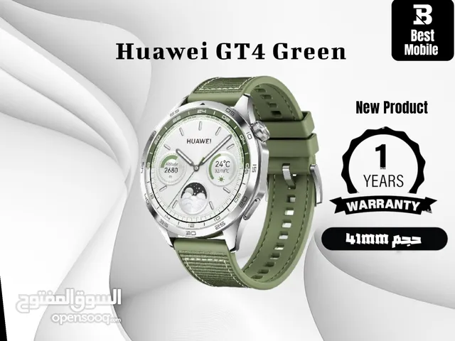 جديد ساعة هواوي جي تي 4 أخضر // huawei Gt4 green