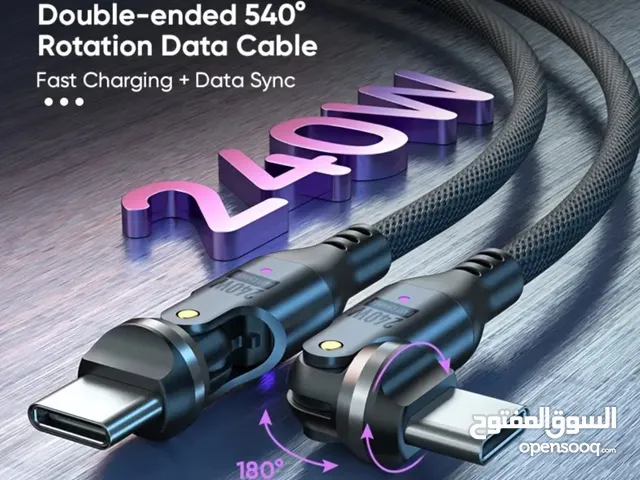 وصله شاحن type c 240 w