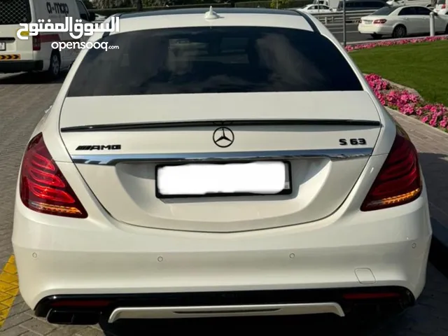 S class W222 lip spoiler, s63