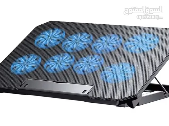 جهازك يسخن ؟  الأداء يضعف ؟ مبرد لابتوب بـ 8 مراوح توربينية! الحل عندنا