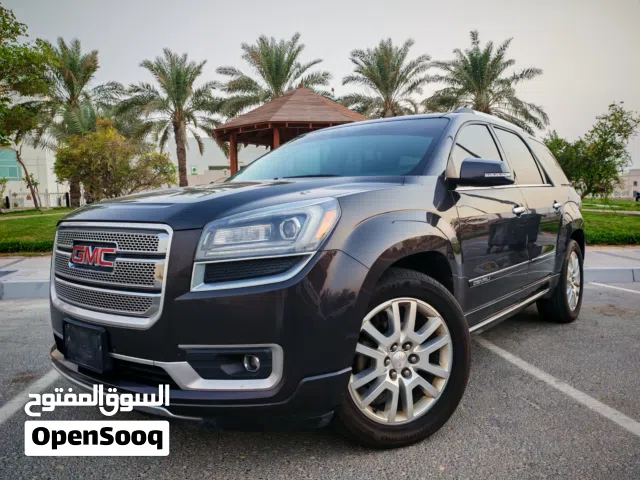 GMC Acadia Denali 2016 GCC (Free of Accdent/Top of The Range/One Owner/Full Option)