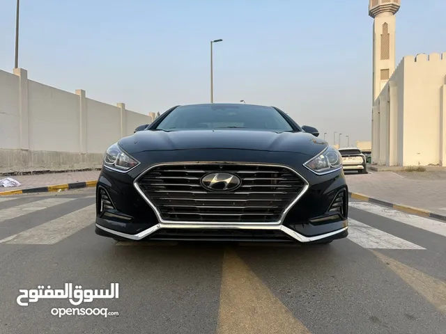 هيونداى سوناتاموديل 2018 بصمة داخلية وخارجية رادارمثبت سرعة رنجات حساسات أمامية وخلفية بحالة ممتازة