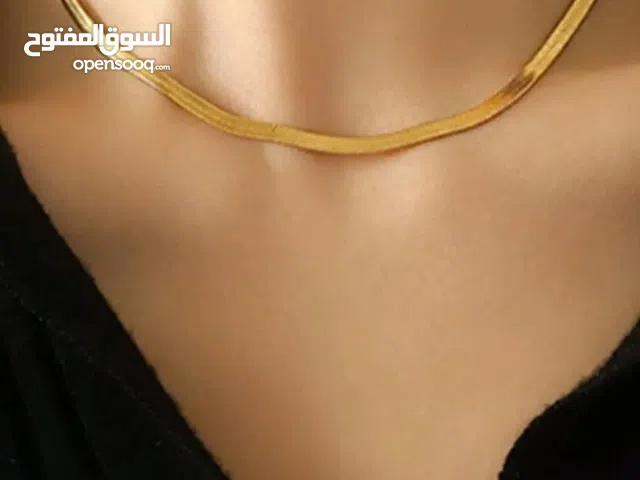 سلسال ذهبي ناعم وأنيق  شاهد الوصف
