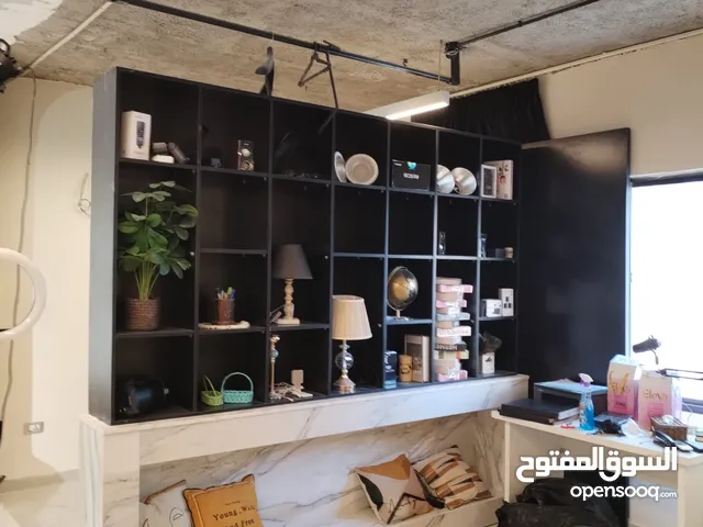 مكتبة جدارية فخمة استعمال خفيف للبيع