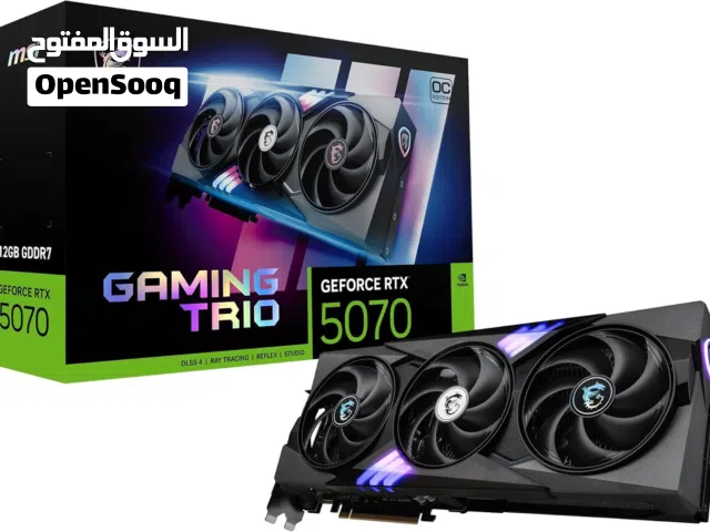 MSI RTX 5070 gaming trio, NEW