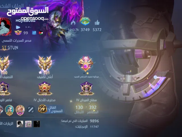 Accounts - Others Accounts and Characters for Sale in Aqaba