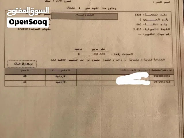ارض للبيع في ضاحية البستان للتواصل