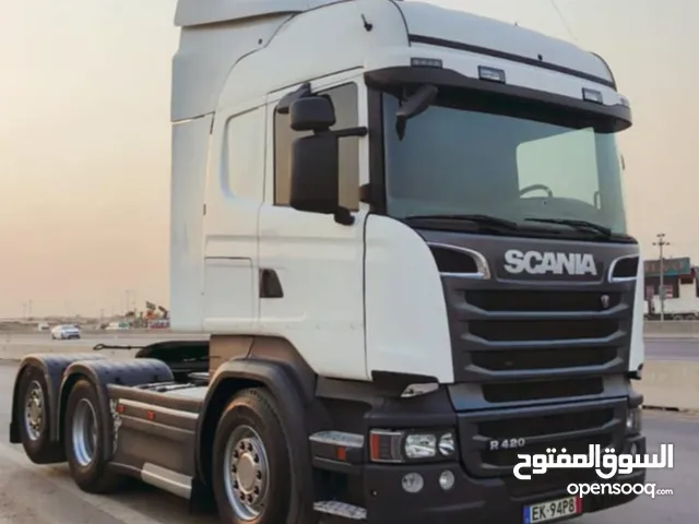 سكانيا سحال خلفي موديل 2011 بدون ارقام محرك 6 سلندر كير 1000 اتومتيك سياره بلاديه مكان بغداد