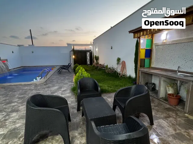 استراحة مفروشة في تاجوراء للبيع بالأثاث