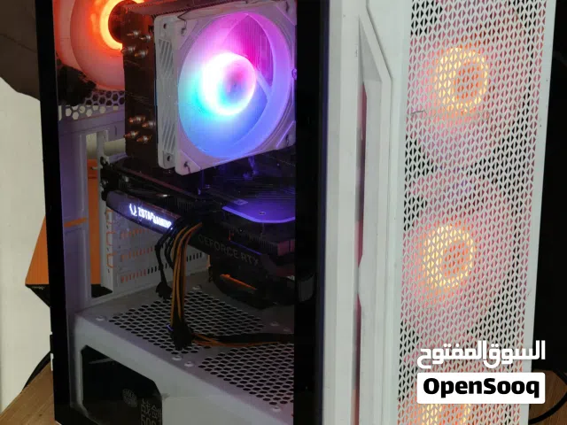 كيس گيمنك مستعمل نظيف بكرت RTX 4060 للبيع مواصفات قوية للبيع