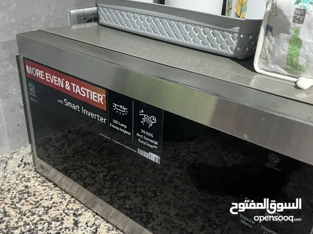 Microwave lg newest gen only heater not مايكرويف لجي كل شي فيه جديد بس الحراره مو شغالهworking