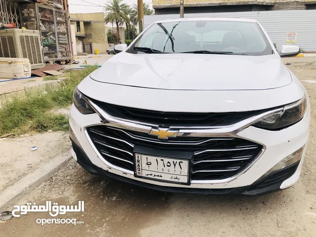 شوفرليه ماليبو موديل 2019 رقم بغداد بأسمي