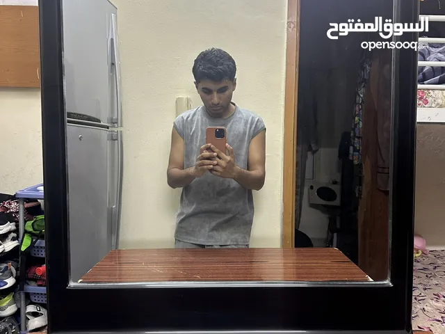 Wall Mirror full size with shelf