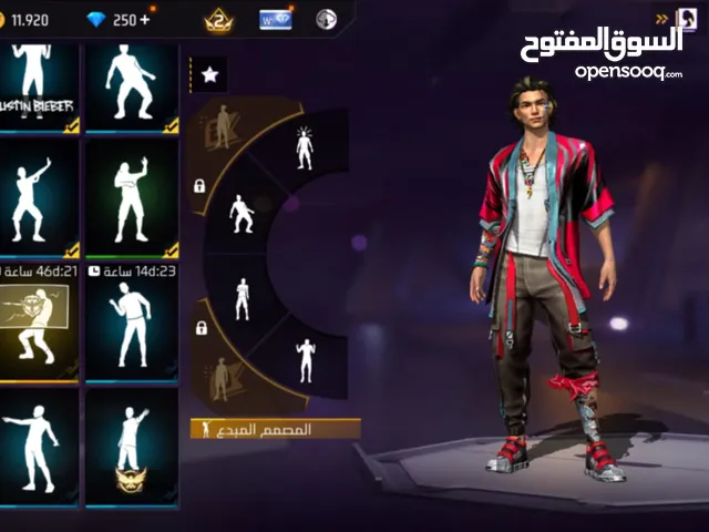 Free Fire Accounts and Characters for Sale in Amman
