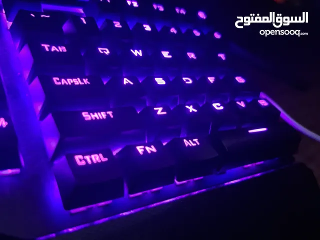 كيبورد يد وحدة ريد دراغون k583بلو سويتش