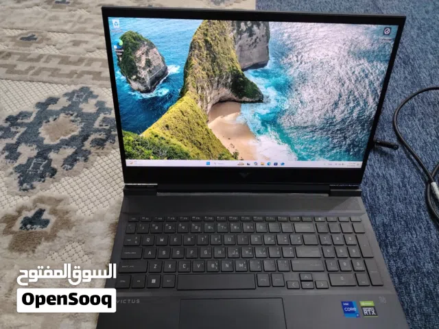 للبيع لابتوب hp victus 16 inch 16 ram rtx 3060
