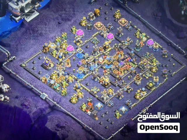 للبيع حساب كلاش اوف كلانس تاون ماكس