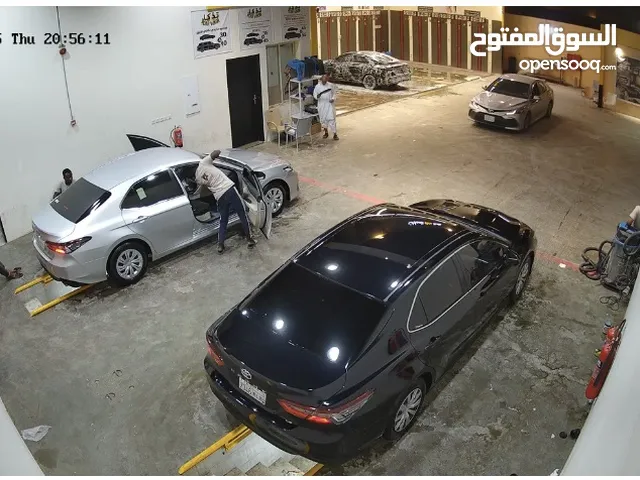 محل خدمة سيارات غيار زيوت حفرتين و مستودع وكفي
