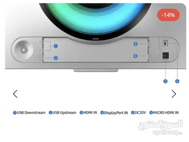 34.1" Samsung monitors for sale in Doha