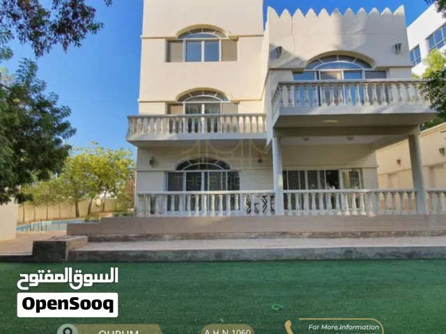 Beautiful 7+2 BR Standalone Villa with Garden & Pool for Rent in Al Qurum