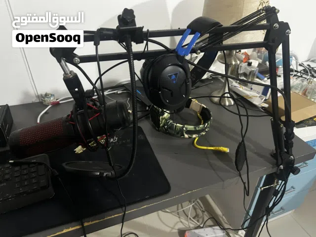 Hyperx mic with turtle beach headphones