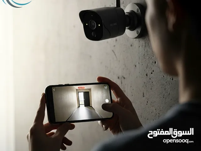 تركيب وصيانة كاميرات مراقبة للمنازل والمحلات مع ضمان