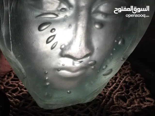 منحوتة زجاجية  بتوقيع الفنان Z. Elkonani - قطعة فنية فردية مودرن (Cast Glass)