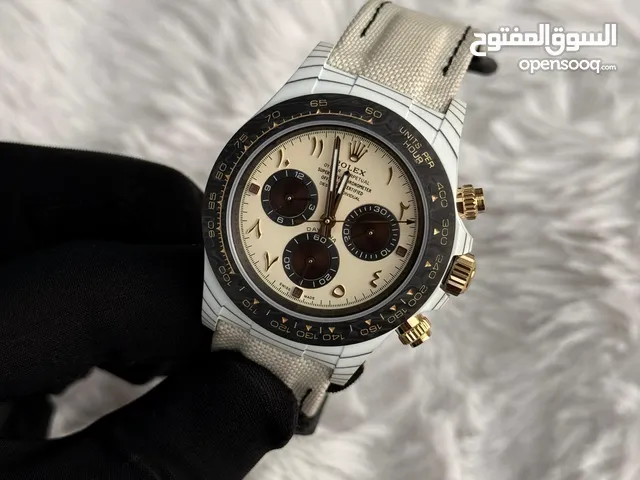 رولكس DIW مكينة سويسرية وعندي المزيد من الساعات الاخرى مثل ادمر بياجيه و اوميغا و كارتييه