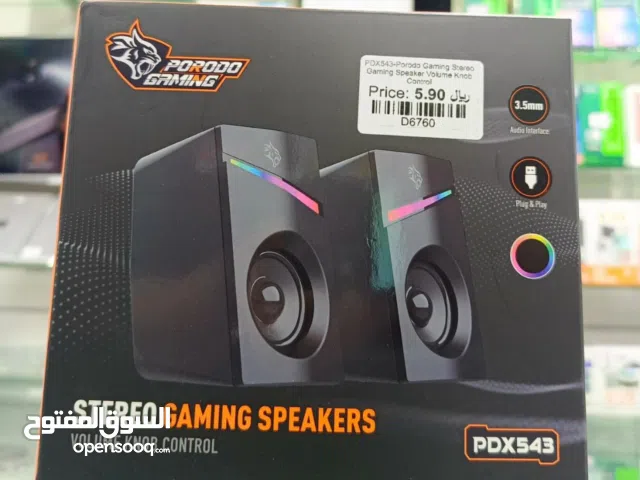 NEW PORODO GAMING STEREO SPEAKER VOLUME KNOB CONTROL