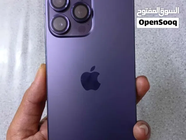 آيفون 14برو ماكس نضيف جدن مبدل بس ضهر فقط بطاريه 93 وياه شاحنه فقط سعر 800
