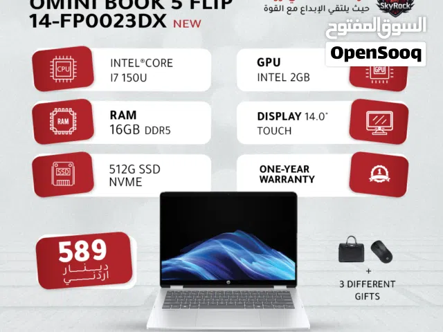 LAPTOP HP OMINI BOOK 5 FLIP 14-FP0023DX