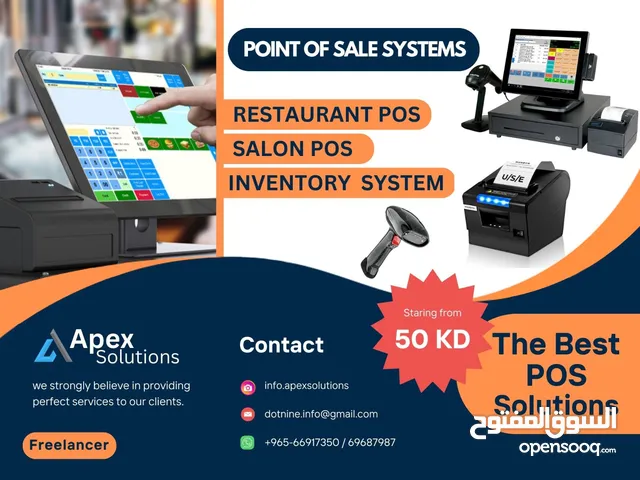 Point of sale systems (POS)