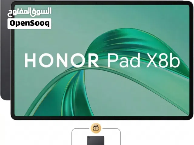 HONOR Pad X8b LTE الرام: 4+4 جيجابايت Turbo التخزين: 128 جيجابايت الشاشة : 11 90hz بسعر الحرررررررق