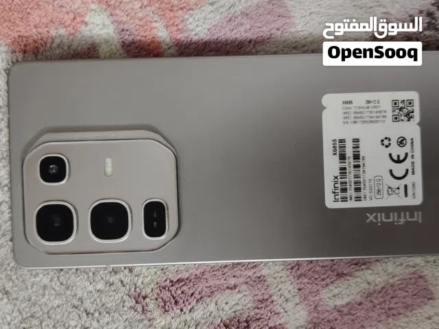 انفنكس Note 50pro ذاكرة 256 عشوائية12+12 الجهاز يخبل و جديد خالي من العيوب