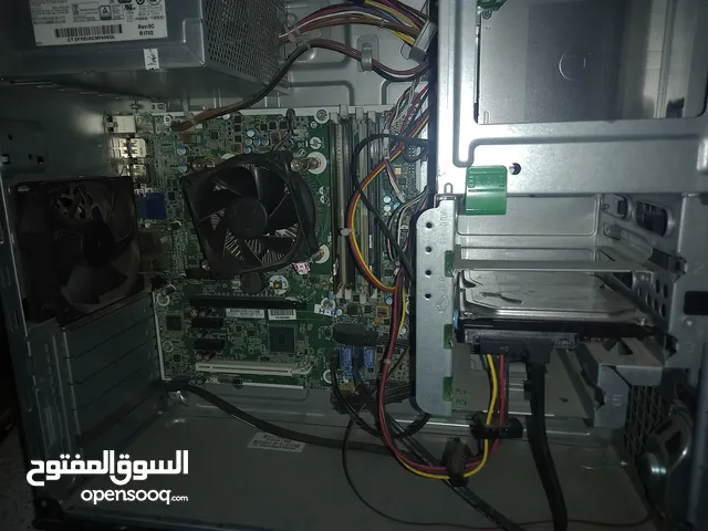 كمبيوتر و شاشه لينوفو وكمبيوتر جديد لنج